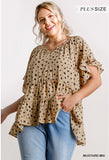 Patty Leopard Top