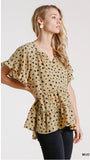 Patty Leopard Top