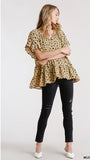 Patty Leopard Top