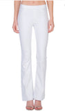 White Flared Jeggings