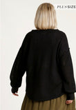 Plus Waffle Knit Top