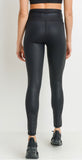 High Waist Foil Leggings
