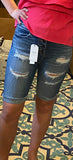 High Rise 5 Button Shorts