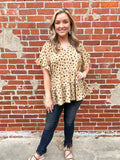 Patty Leopard Top