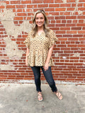 Patty Leopard Top