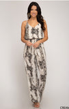 Snake Print Jumpsuit