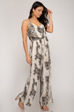Snake Print Jumpsuit