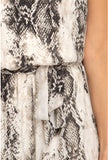Snake Print Jumpsuit