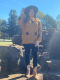 Gold/Black Star Sweater