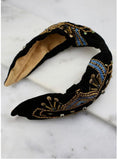 Twyla Velvet Beaded Headband