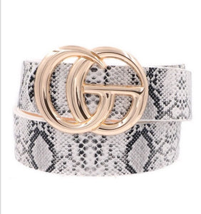 Double Metal Ring Belts