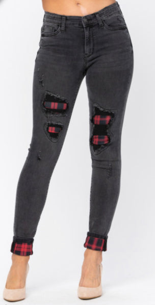 Black Buffalo Patch Jeans – Impulse, LLC