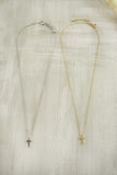 Cross Charm Necklace