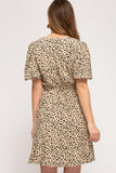 Monica Leopard Dress