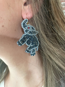Rolling Elephant Earrings
